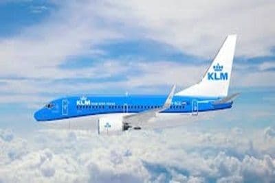 KLM vliegtuig