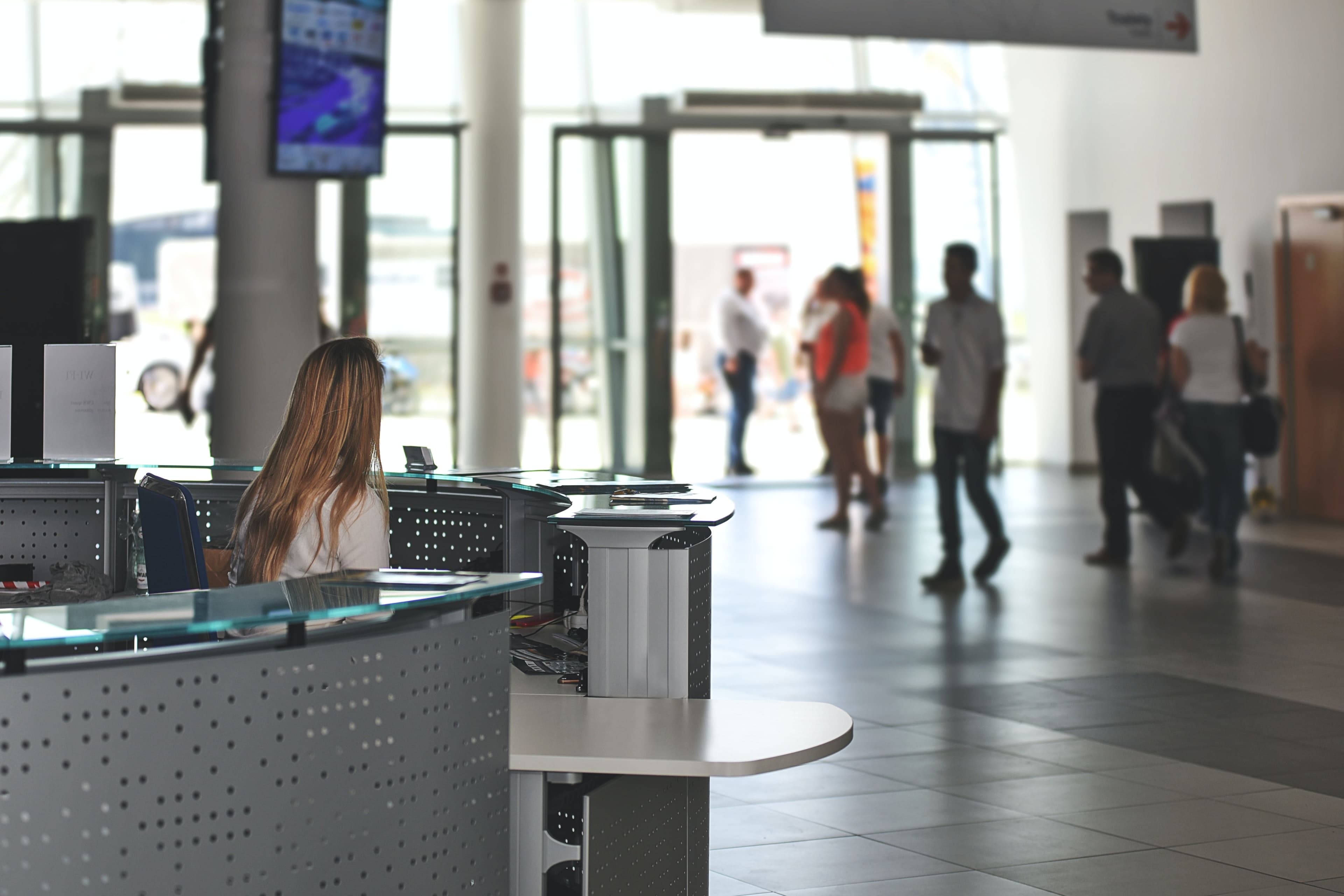 airport info desk
