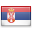 vlag Servië